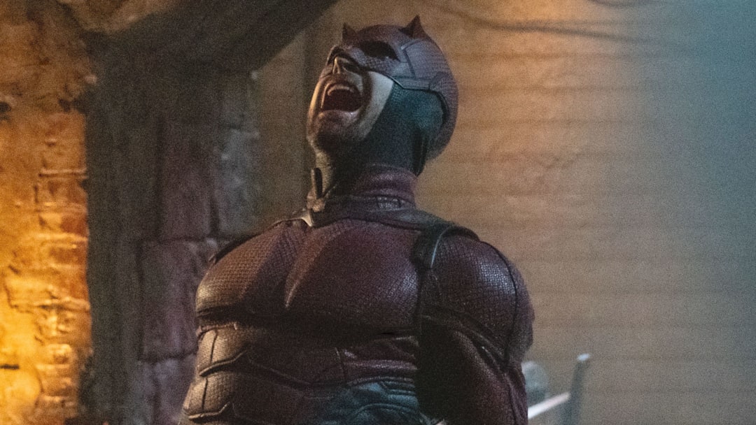 Daredevil/Matt Murdock (Charlie Cox) in Marvel Television's DAREDEVIL: BORN AGAIN, exclusively on Disney+. 