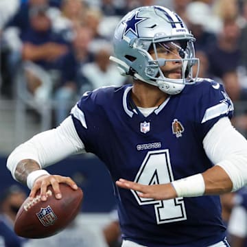 Cowboys QB Dak Prescott was on pace for one of his worst statistical seasons in 2025 before getting injured. 