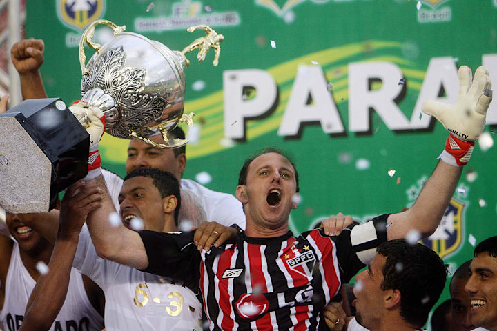 Brazilian Sao Paulo's goalkeeper and tea