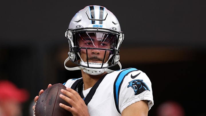 Carolina Panthers quarterback Bryce Young