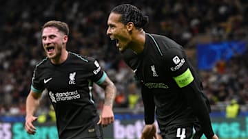 Virgil van Dijk scored as Liverpool beat Milan