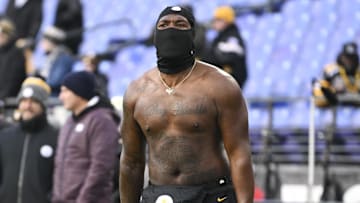 Pittsburgh Steelers offensive tackle Broderick Jones
