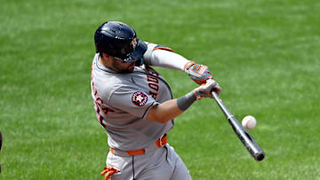 Houston Astros outfielder Chas McCormick
