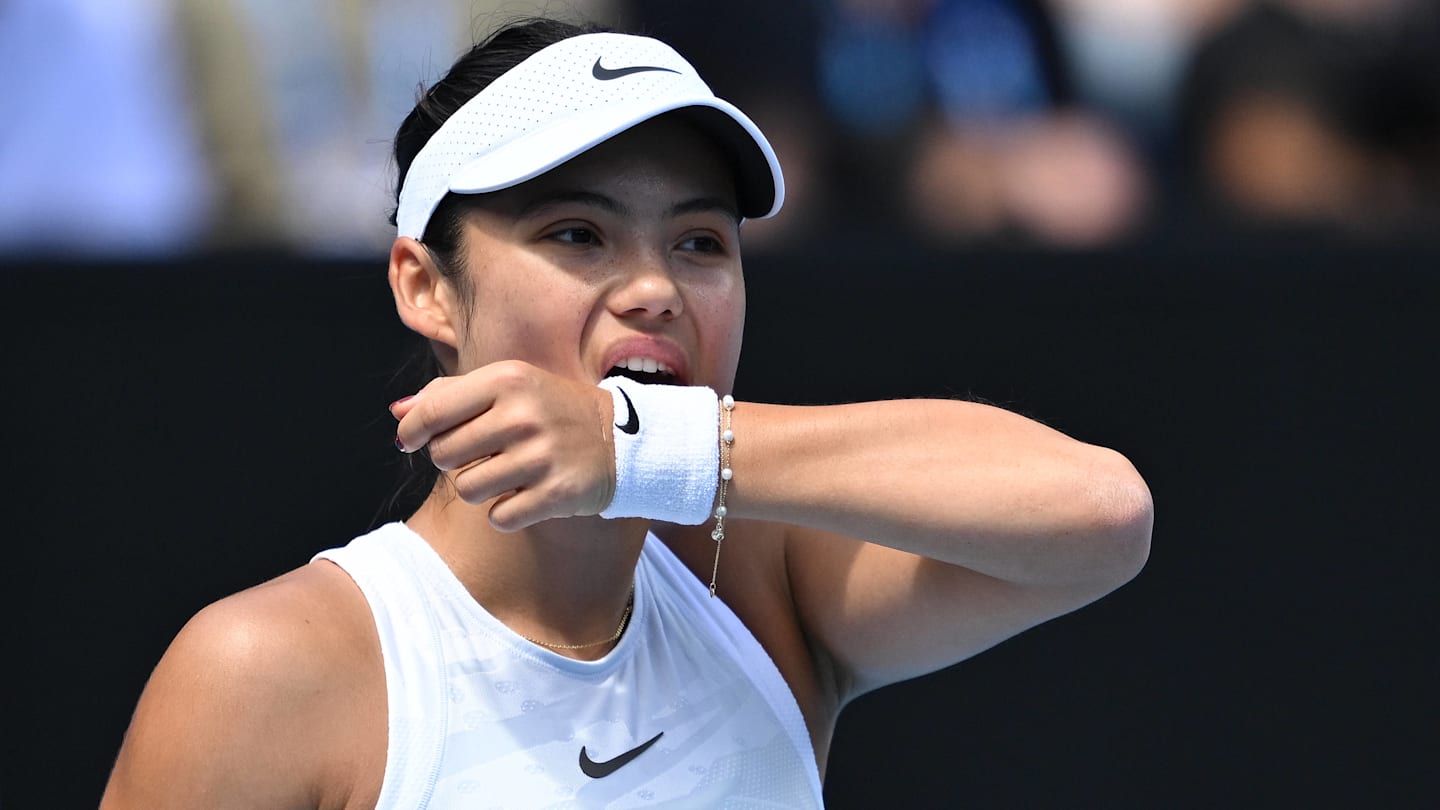 Emma Raducanu Faces Former Wimbledon Champ in Abu Dhabi Open