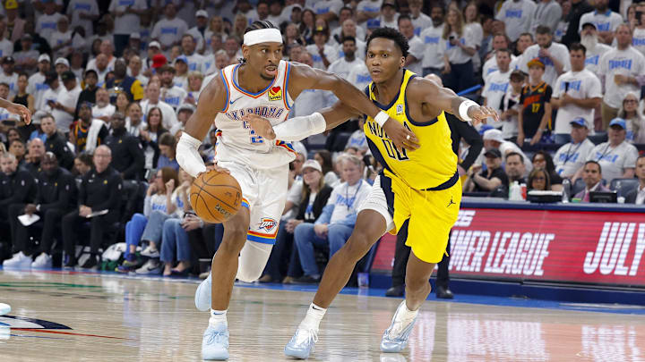 Oklahoma City Thunder guard Shai Gilgeous-Alexander is a solid prop target in Game 2.