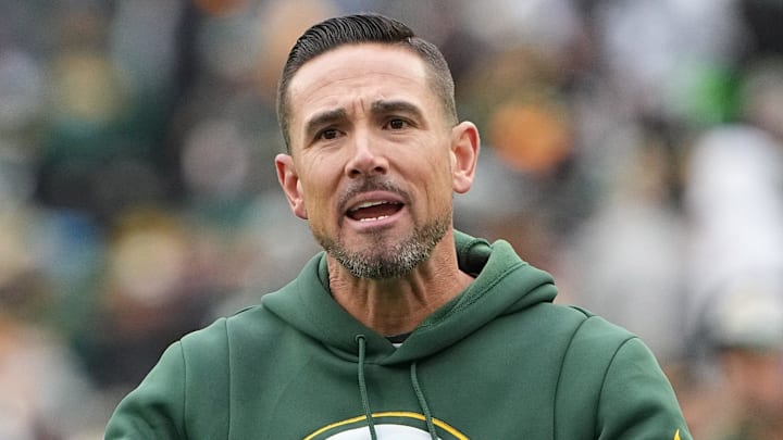 Green Bay Packers head coach Matt LaFleur