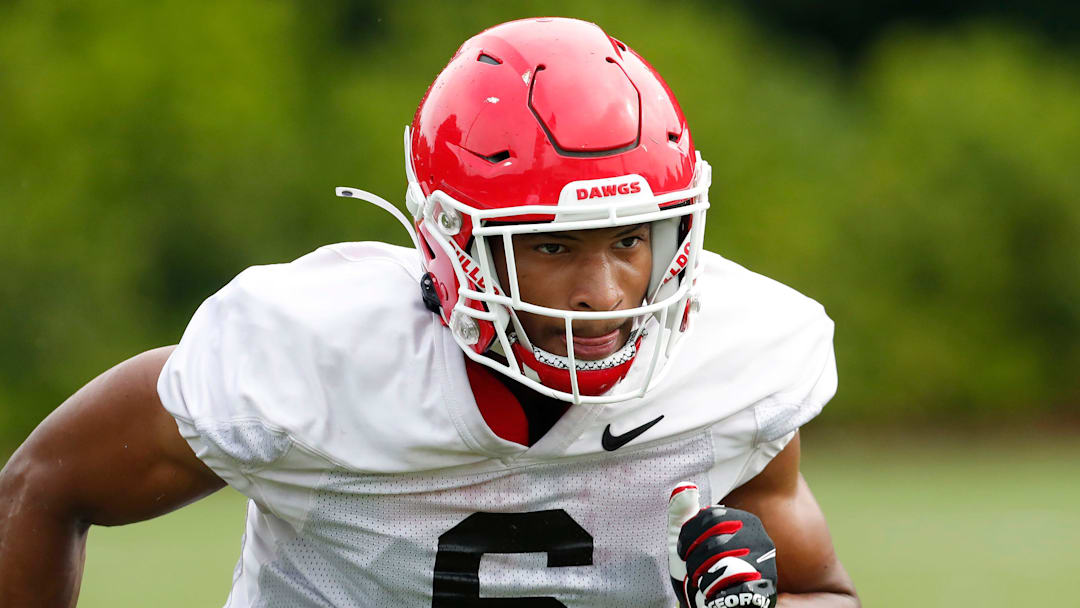 Georgia defensive back Daylen Everette