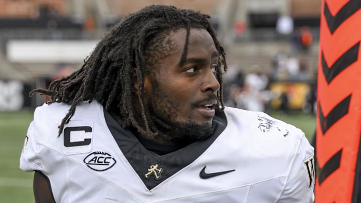 Wake Forest Demon Deacons running back Demond Claiborne