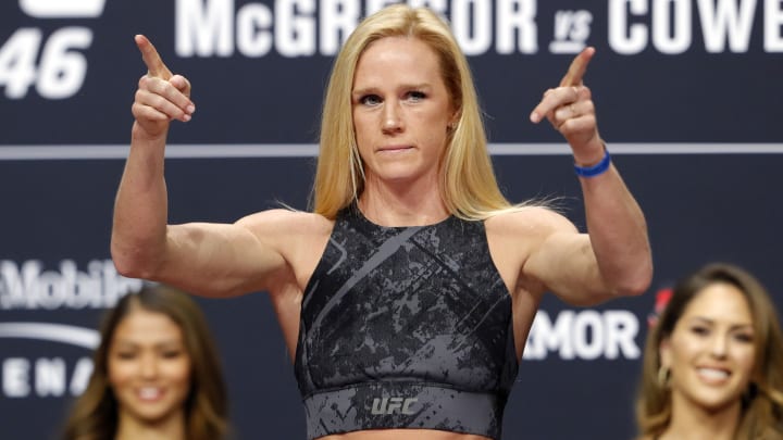 Holm enfrentará a Vieira en el duelo central del UFC Fight Night de este sábado