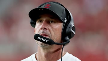 San Francisco 49ers head coach Kyle Shanahan