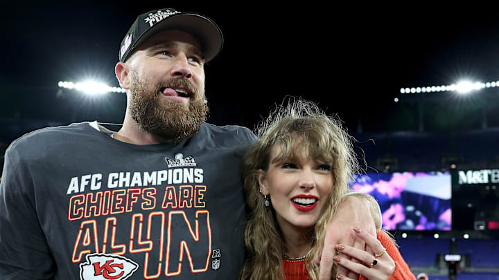 Travis Kelce and Taylor Swift Travis Kelce and Taylor Swift