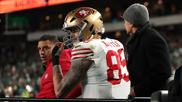 San Francisco 49ers tight end George Kittle (85)