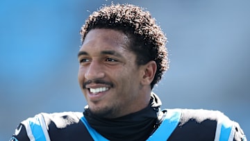 Carolina Panthers running back Chuba Hubbard