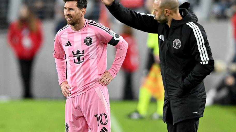 Javier Mascherano, Lionel Messi 