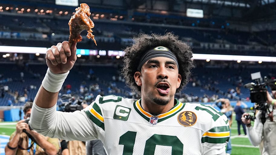 Green Bay Packers quarterback Jordan Love