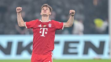 Joshua Kimmich fuhr mit dem FC Bayern bereits sämtliche Titel ein Joshua Kimmich fuhr mit dem FC Bayern bereits sämtliche Titel ein