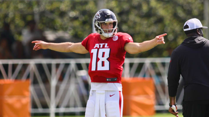 Atlanta Falcons quarterback Kirk Cousins didn't see any action in preseason games but has been a full-go in training camp.