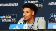 Mar 20, 2024; Pittsburgh, PA, USA; Kentucky Wildcats forward Tre Mitchell (4) 