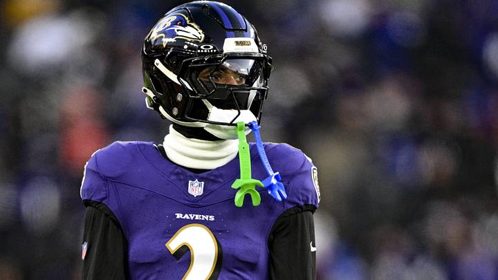 Baltimore Ravens cornerback Nate Wiggins