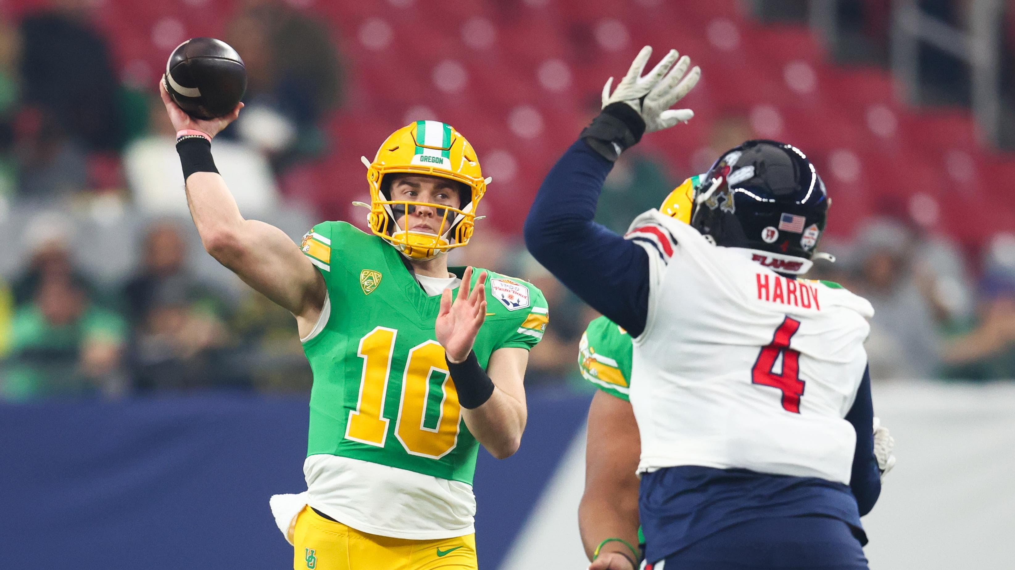 Former Oregon quarterback Bo Nix