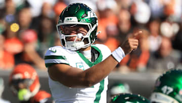 New York Jets quarterback Justin Fields
