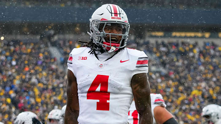 Jeremiah Smith and the Buckeyes will take on Miami in the College Football Playoff quarterfinals