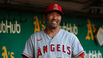 Los Angeles Angels manager Kurt Suzuki