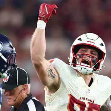 Cardinals TE Trey McBride faces the San Francisco 49ers in Week 10.
