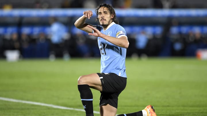 Cavani sigue vigente con la selección de Uruguay