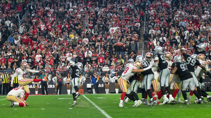 San Francisco 49ers v Las Vegas Raiders