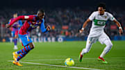 Barcelona survived a scare against Elche to win 3-2 in December