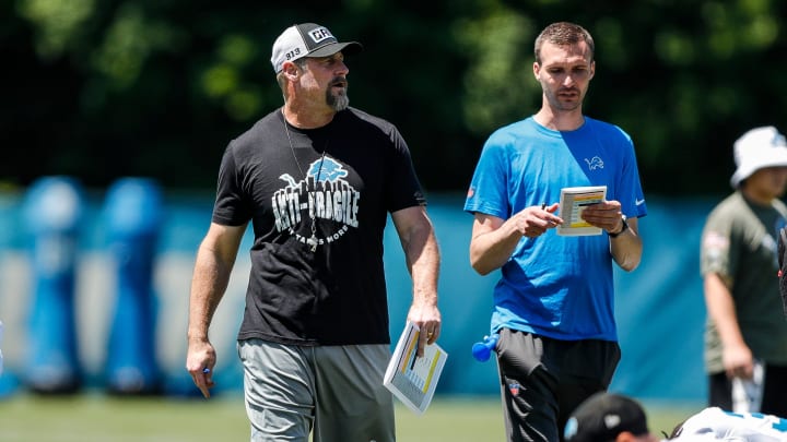 Detroit Lions head coach Dan Campbell 