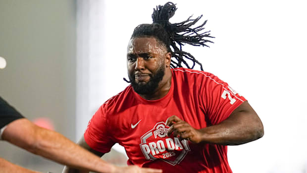 Ohio State Buckeyes offensive lineman Donovan Jackson is from Episcopal high school in Texas.