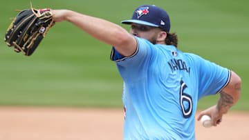 Toronto Blue Jays pitcher Alek Manoah