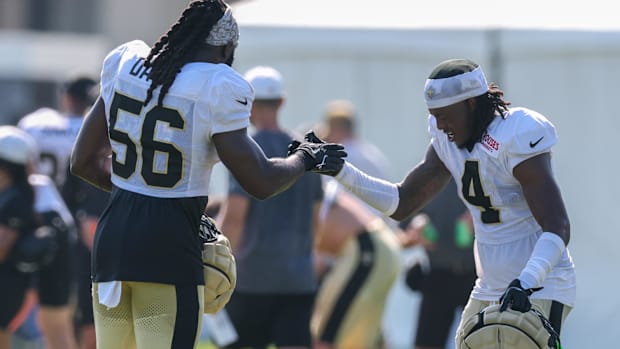 New Orleans Saints cornerback Kool-Aid McKinstr