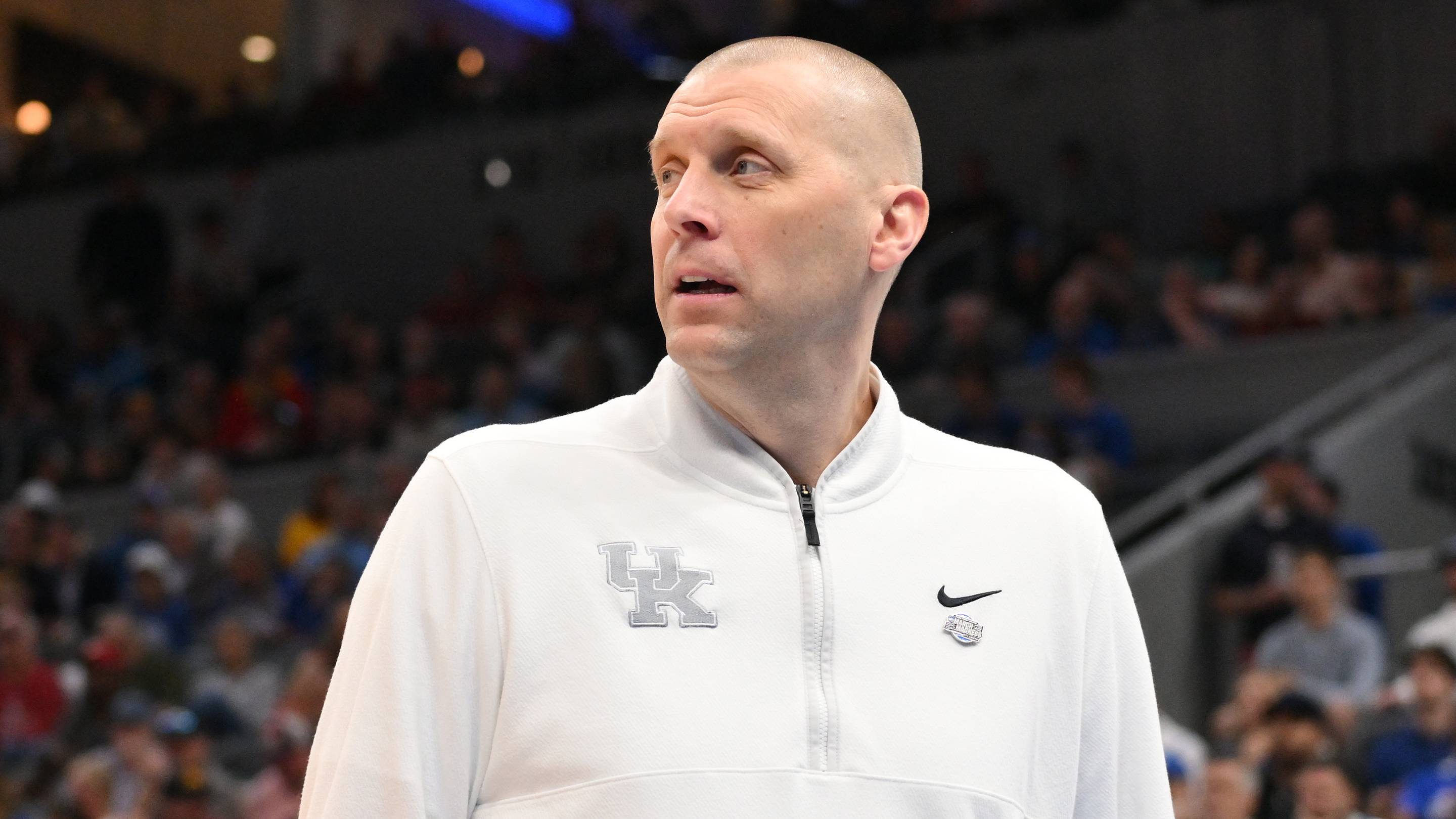 Mark Pope talks about pitching the Kentucky brand to recruits