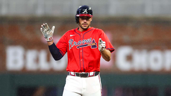 Atlanta Braves first baseman Matt Olson has been on a late-summer tear. 