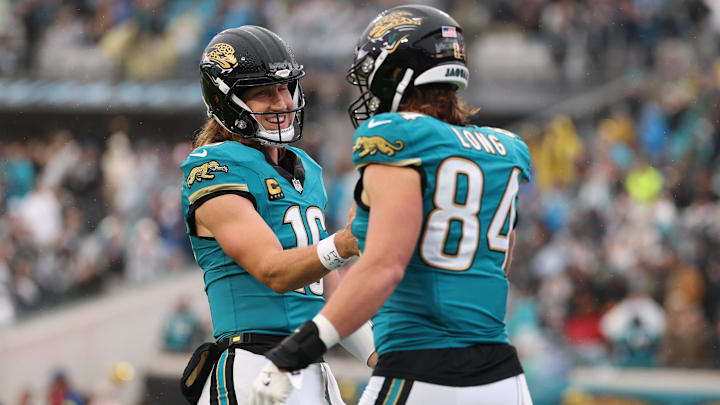 The Jacksonville Jaguars and quarterback Trevor Lawrence are massive favorites on Sunday. The Jacksonville Jaguars and quarterback Trevor Lawrence are massive favorites on Sunday.