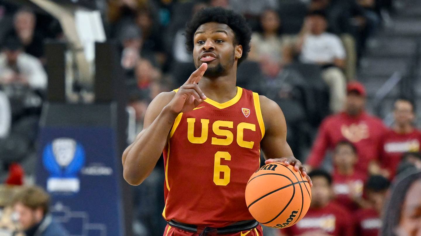 Latest ESPN NBA mock draft has Bronny James going to one of LeBron's biggest rivals - Vimarsana News