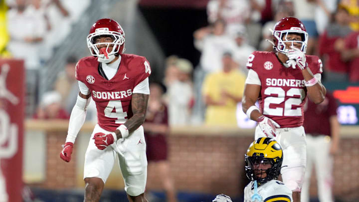 Oklahoma defensive back Courtland Guillory