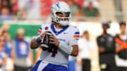 Boise State Broncos quarterback Maddux Madsen.