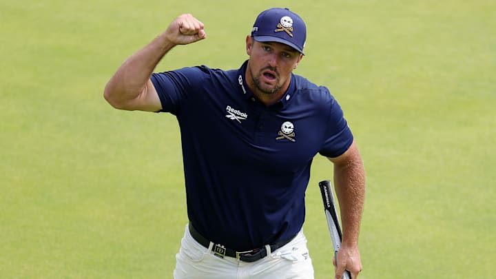 Bryson DeChambeau soared up the leaderboard Sunday with a closing 64. Bryson DeChambeau soared up the leaderboard Sunday with a closing 64.