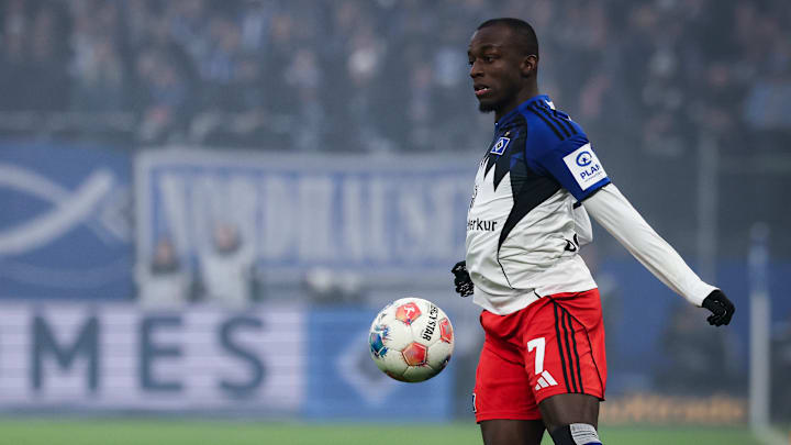Jean-Luc Dompé im Einsatz für den HSV Jean-Luc Dompé im Einsatz für den HSV