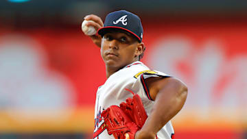 Los Angeles Angels v Atlanta Braves