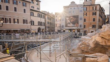 If you want to visit the Trevi Fountain in Rome, you should probably wait until maintenance is done.