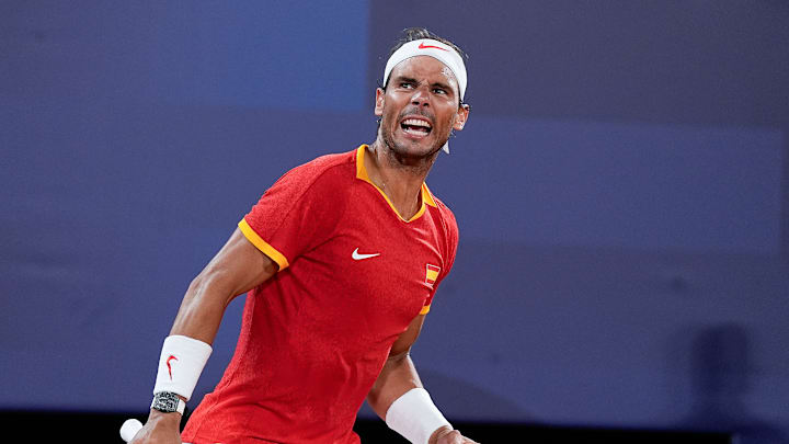 Rafael Nadal at the Olympic Games Paris 2024