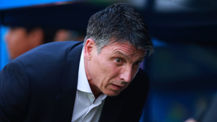 El entrenador Robert Dante Siboldi.