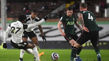 Josh Maja scoring a disallowed goal against Spurs