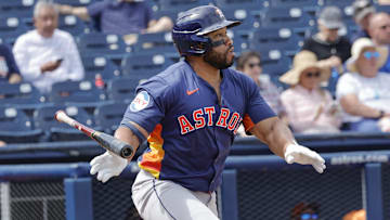Houston Astros first base Jon Singleton
