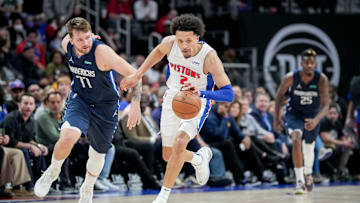 Dallas Mavericks v Detroit Pistons